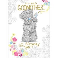 Godmother Birthday Me to You Bear Card Image Preview
